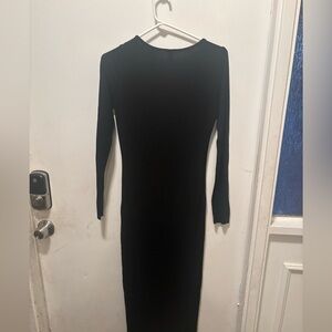 SHEIN‎ Classic Black Long Sleeve Dress